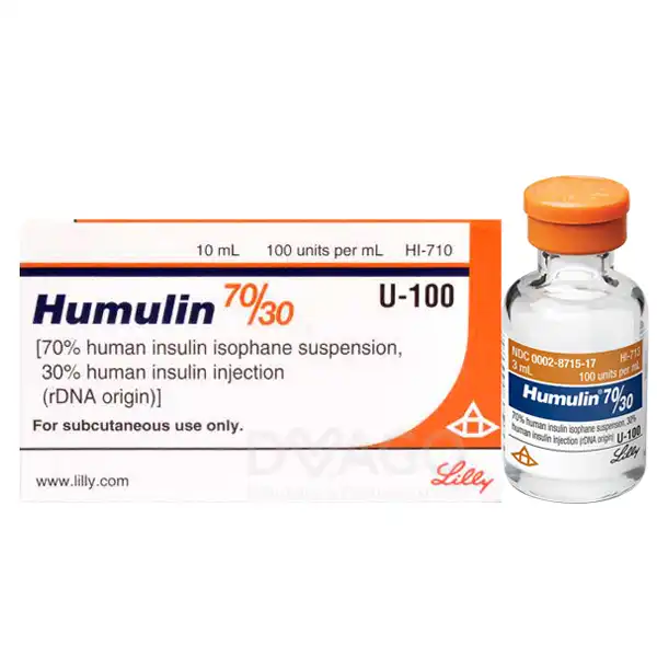 Humulin Injection 70/30 100iu/ml